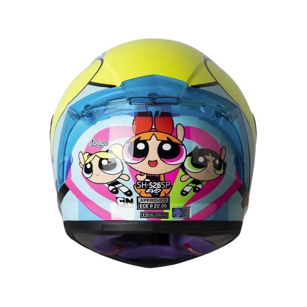 CASCO MOTO SHAFT 526SP EVO BURBUJA INTEGRAL CARTOON NETWORK - Imagen 5